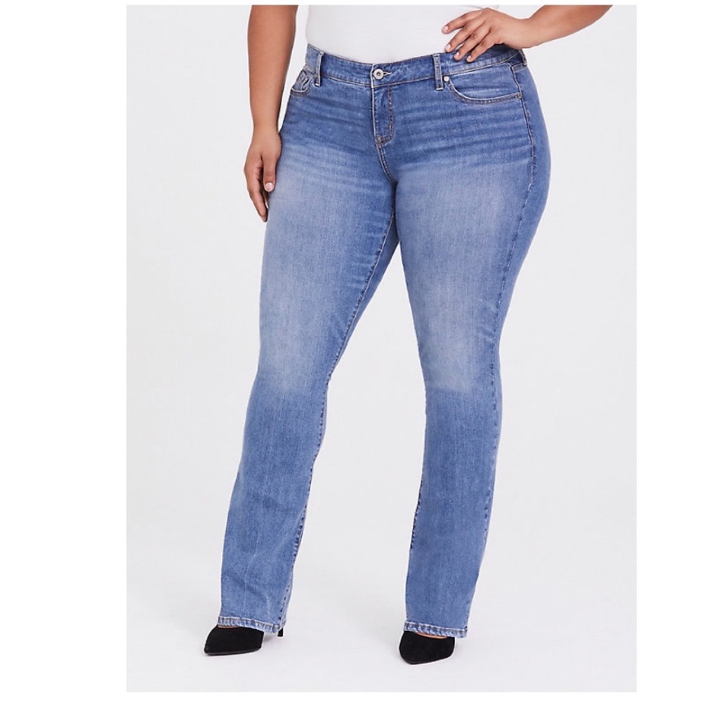 Torrid Slim Boot Jean- Vintage Stretch Light Wash